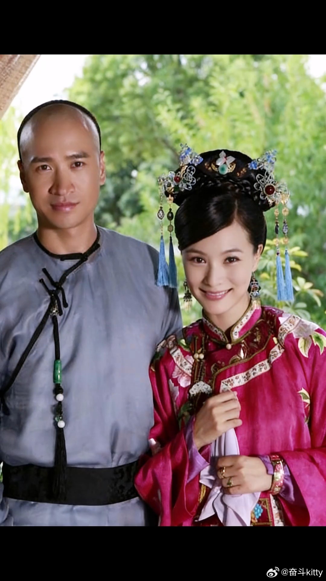 Tới tận giờ phút này, công chúng mới biết chuyện Hà Thịnh Minh - Từ Kỳ Văn từng hẹn hò ngay trên phim trường của Cung Tỏa Tâm Ngọc. Ảnh: 163