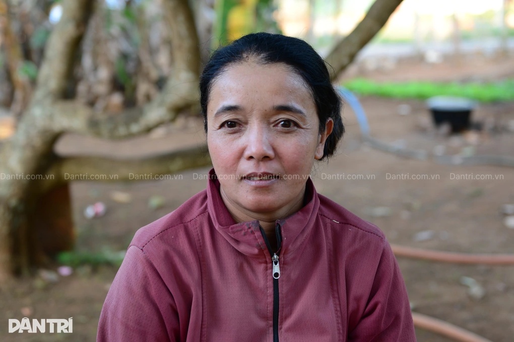 Thực tếm đây là bà Nguyễn Thị Mỹ Lệ là bà con họ hàng xa, điểm tựa duy nhất của 4 cháu nhỏ khi mẹ các cháu rời đi. Ảnh: Dân Trí