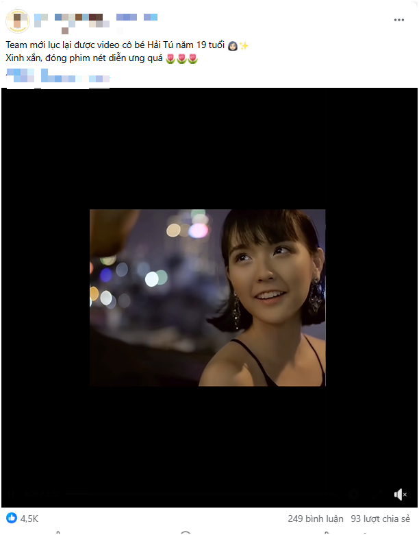 Quá khứ của Hải Tú năm 19 tuổi bị đào lên khắp nơi