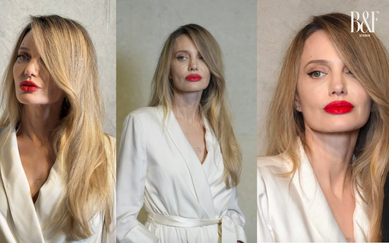 Nhiều fan hâm mộ không nhận ra đây là Angelina Jolie. Ảnh: Instagram