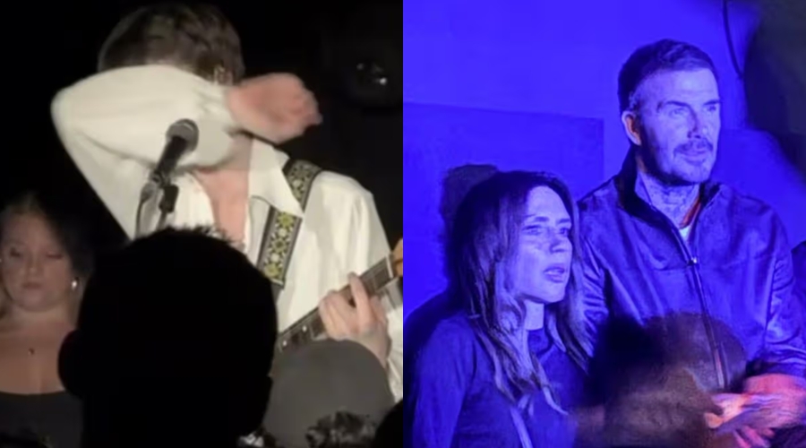 Các thành viên nhà Beckham đều xúc động khi nghĩ đến Brooklyn (Ảnh: 163).