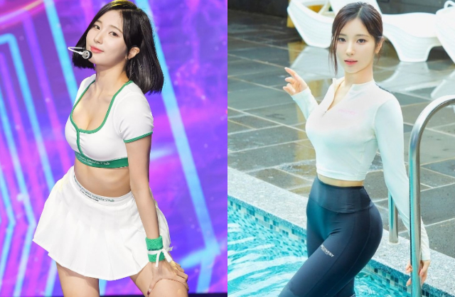 Kim So Hee nổi tiếng với gương mặt đẹp, thân hình chữ S gợi cảm. Ảnh: Nate