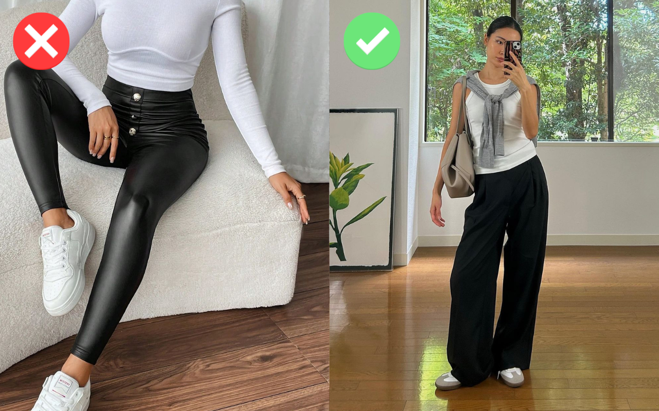 4 kiểu quần đen lỗi thời, mặc kiểu nào cũng kém sang, rẻ mấy cũng ĐỪNG nên sắm