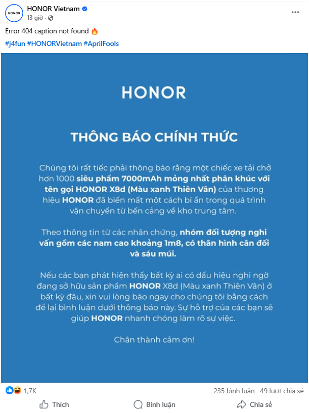 12 tấn KitKat bị trộm, một loạt các brand ở Việt Nam ra thông báo 