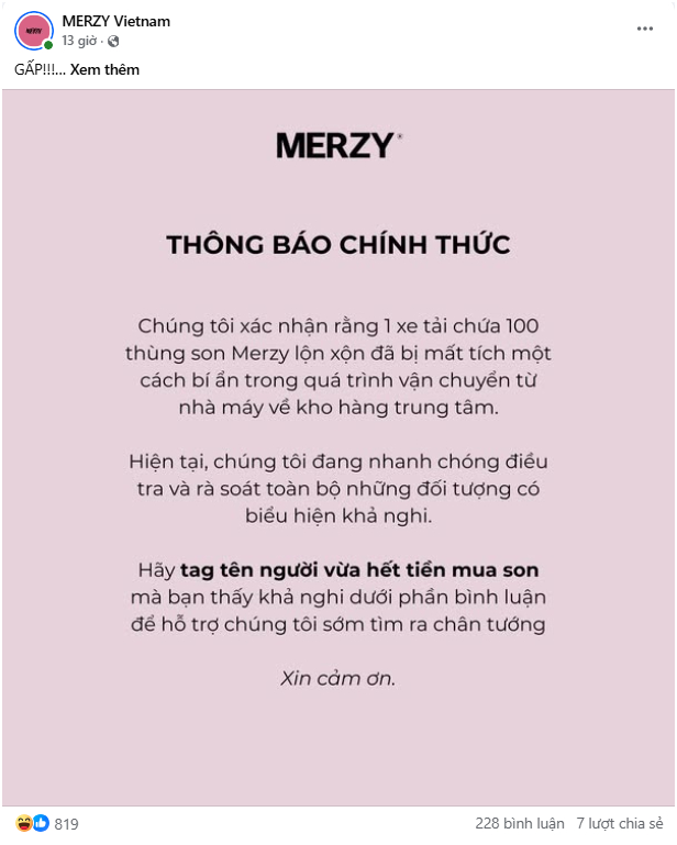 12 tấn KitKat bị trộm, một loạt các brand ở Việt Nam ra thông báo 