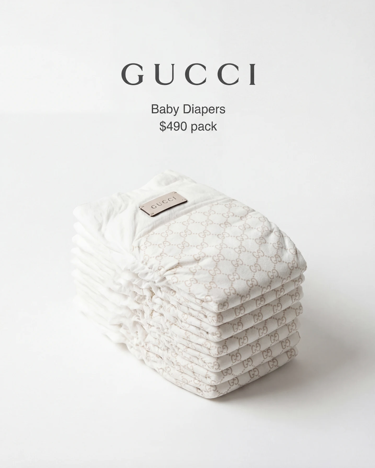 Xôn xao tin Gucci bán tã giấy em bé giá 13 triệu một xấp