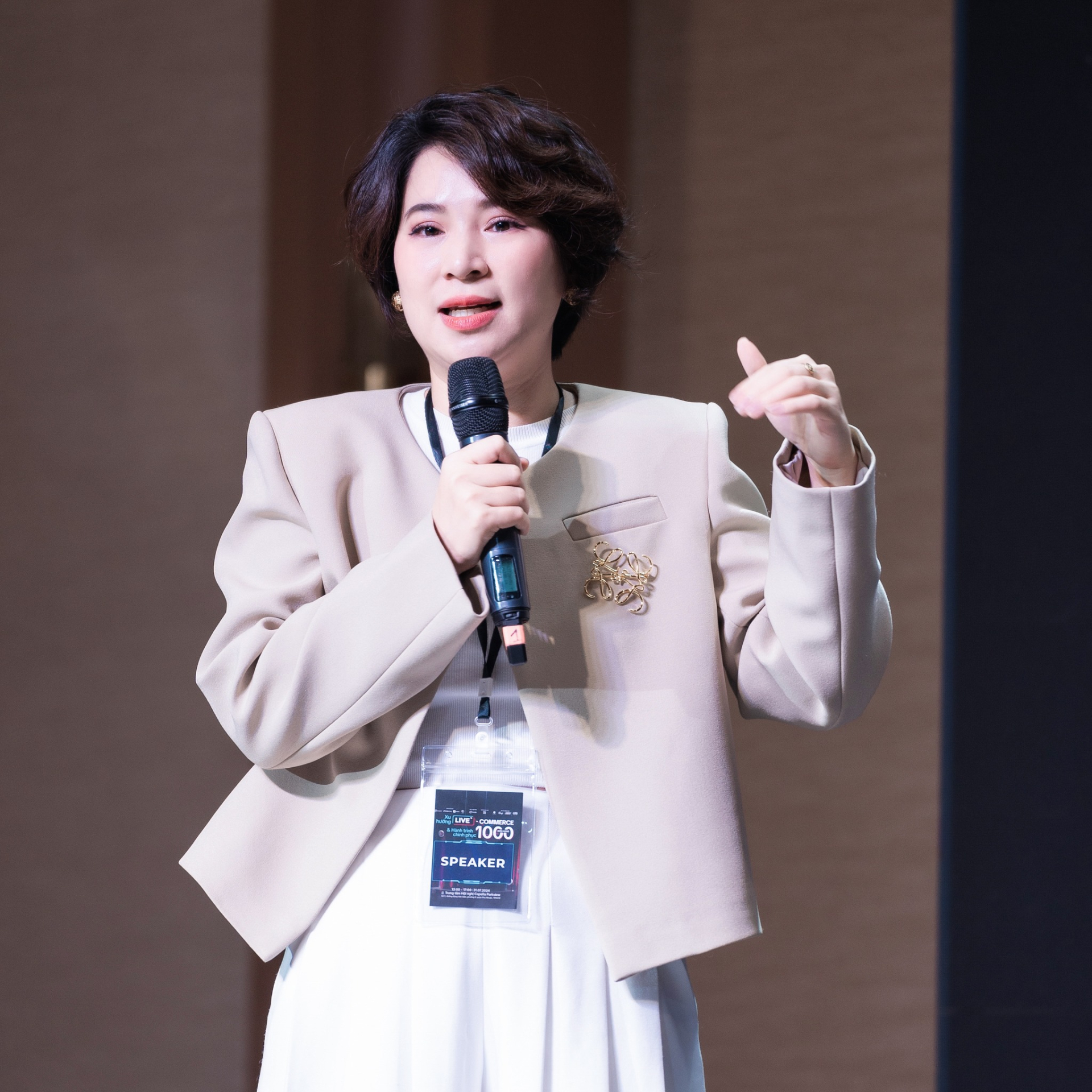 Chị Thoa Vũ (Ảnh FBNV).