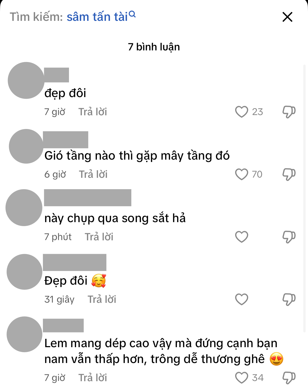 Cư dân mạng khen cả hai đẹp đôi (Ảnh chụp màn hình)