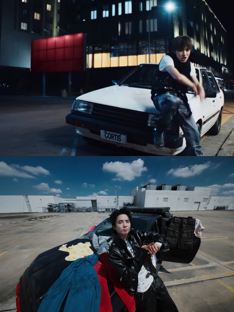 Những khung hình trùng hợp ý tưởng giữa FR3SH! của OGG và FaSHioN của CORTIS