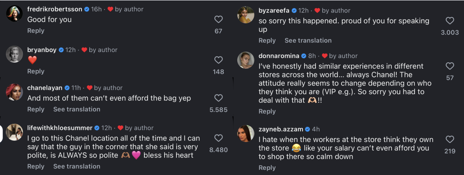 Ồn ào nhân viên Chanel xem thường phụ nữ da đen, cả dàn nhân vật máu mặt lên tiếng