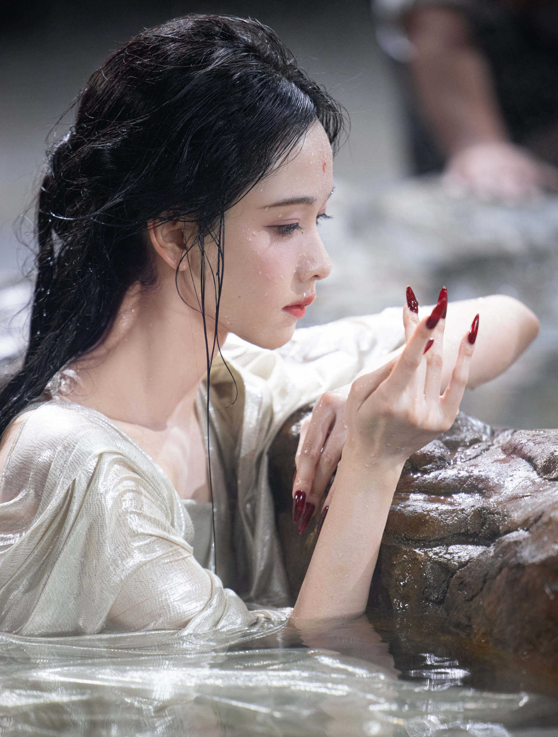 Nhân vật của cô là cửu vĩ hồ ma mị, tâm cơ nhưng có vẻ ngoài dịu dàng