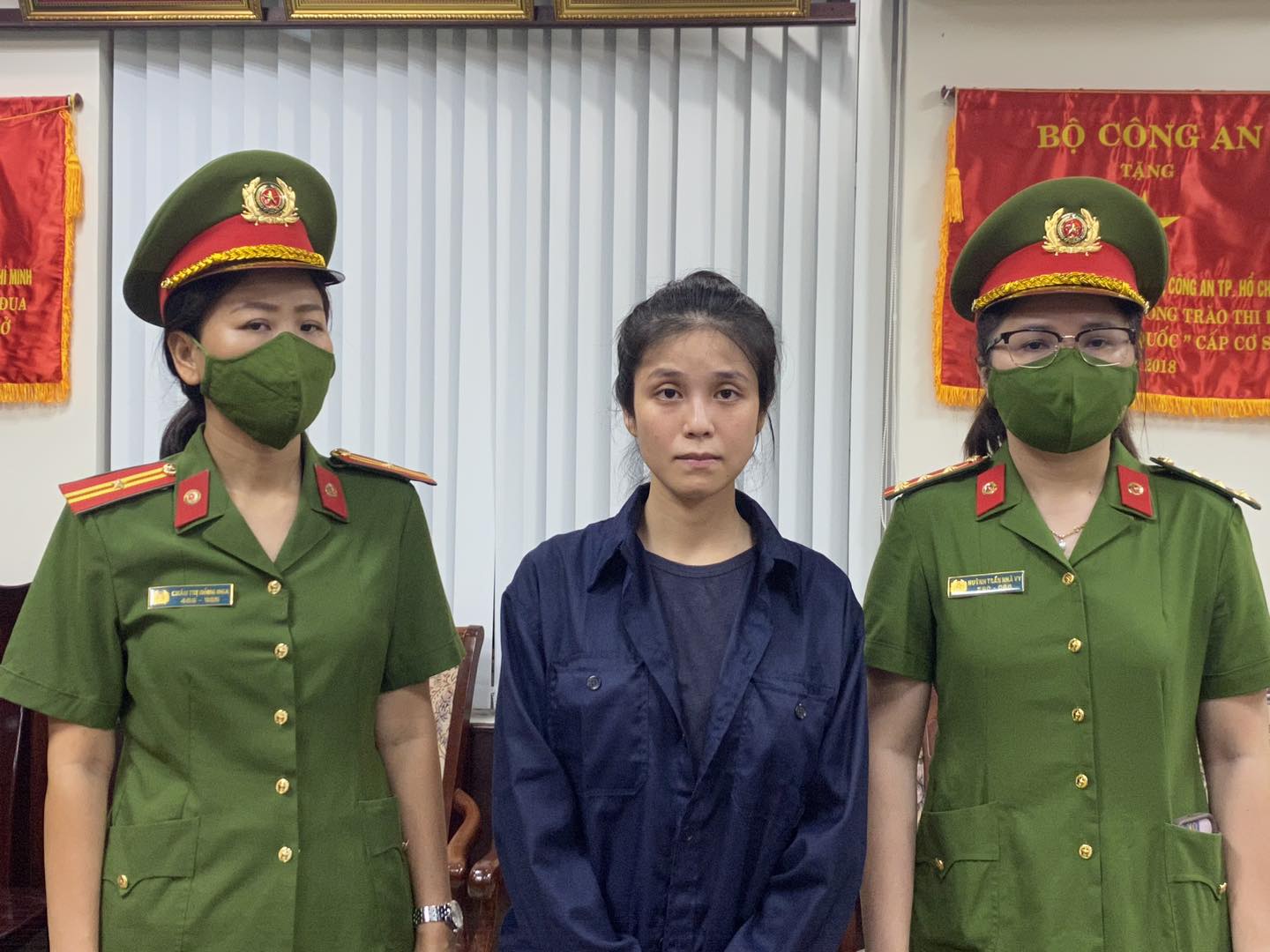 Bị can Nguyễn Đỗ Trúc Phương 