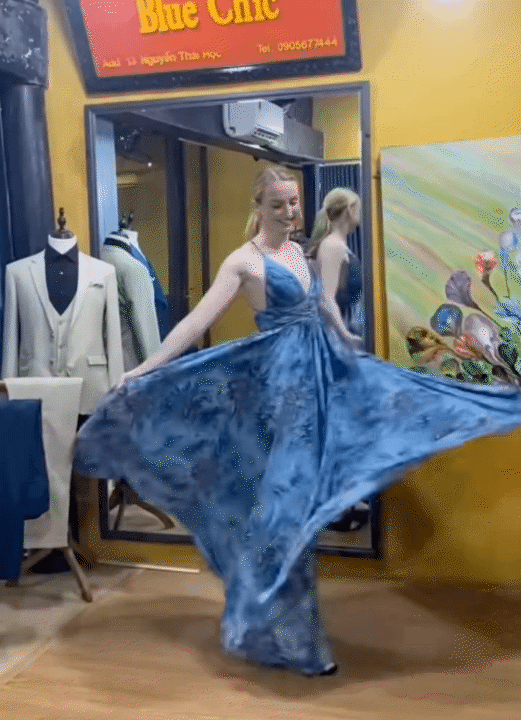 (Nguồn: @bluechic_tailorhoian).