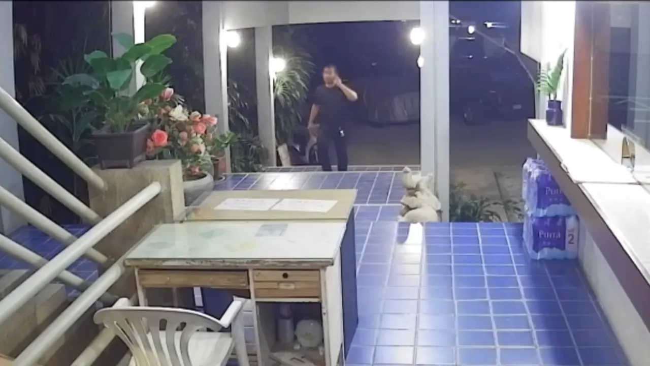 Nghi phạm đã bị cảnh sát bắt giữ và thừa nhận hành vi. Ảnh: Thairath