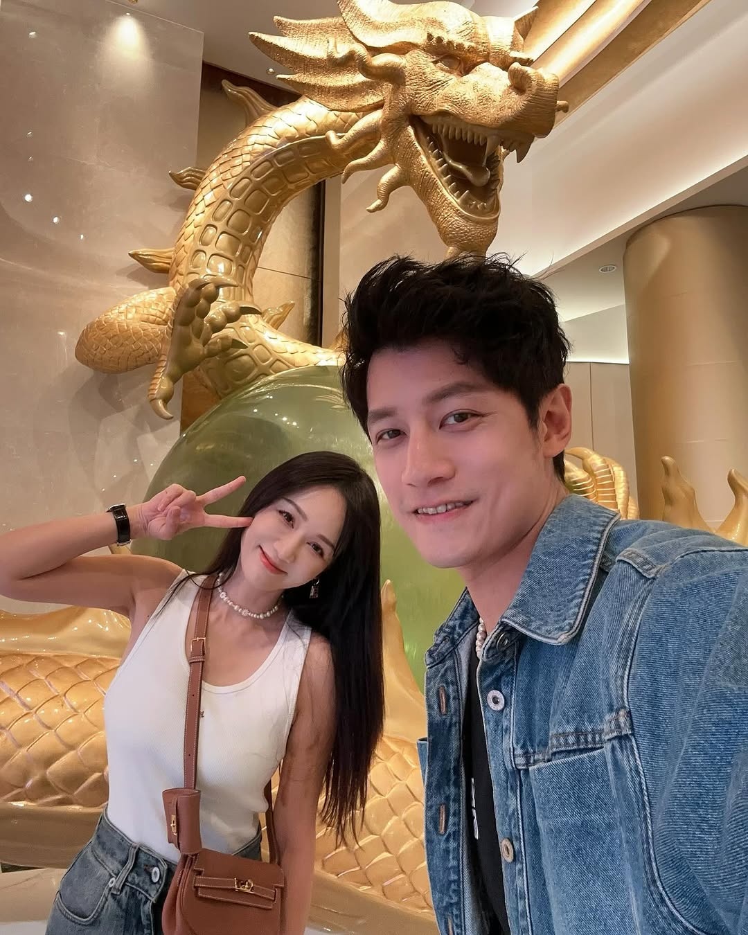 Hiện tại, Trần Kiều Ân và chồng đang tận hưởng cuộc sống hôn nhân hạnh phúc. Ảnh: Sina.