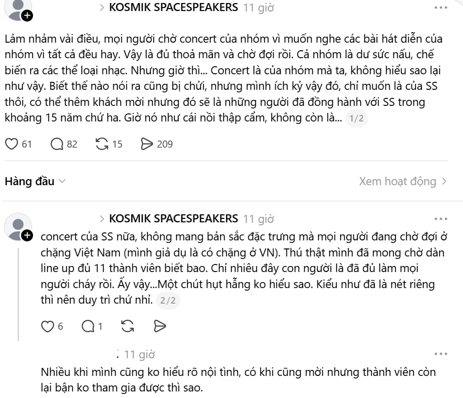 Tranh cãi diễn ra khi có ý kiến cho rằng sự xuất hiện của các khách mời làm 