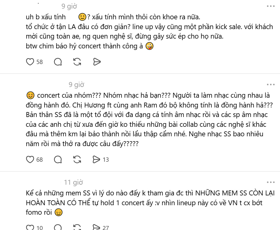 Ở chiều ngược lại, một làn sóng khác nhanh chóng lên tiếng bênh vực quyết định của ban tổ chức (Ảnh cap màn hình)