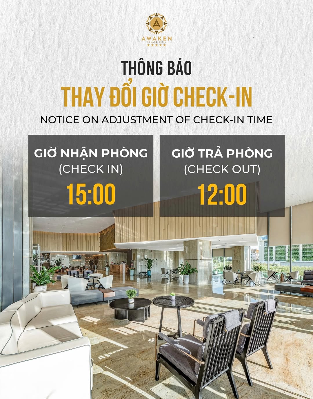 (Ảnh: Awaken Danang Hotel) 