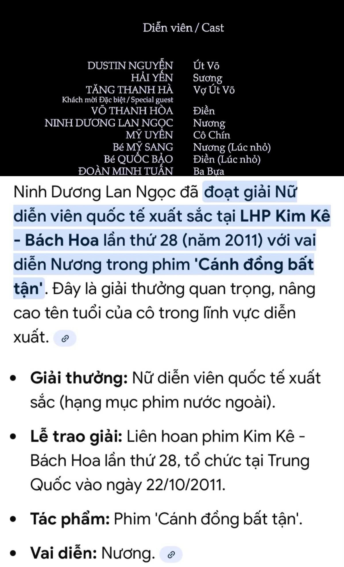 Bất công cho Ninh Dương Lan Ngọc!