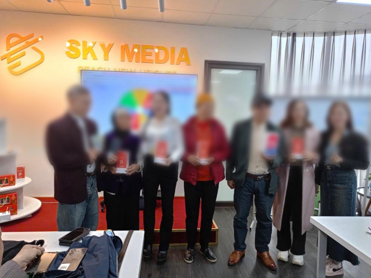   Một buổi hội thảo của Công ty Sky Media (Ảnh: Công an TP Hà Nội)  