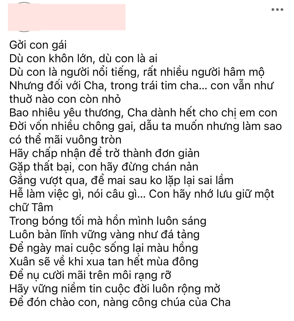 Bố Tóc Tiên gọi con gái là 