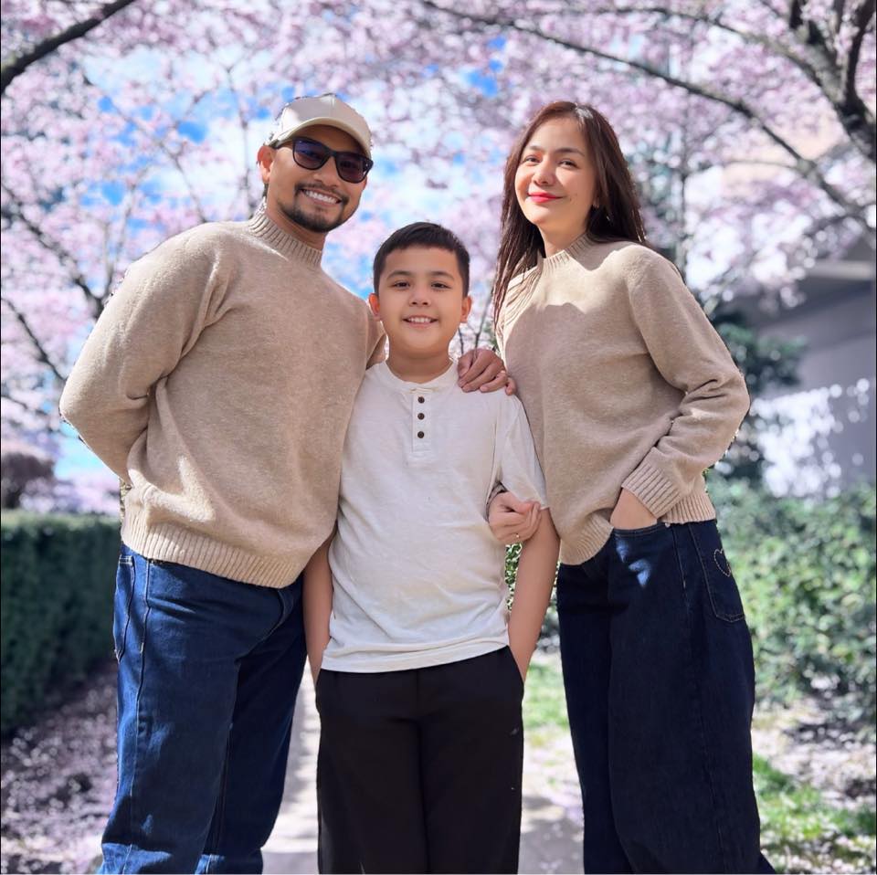 Anh có cuộc sống bình yên, hạnh phúc bên vợ và con 