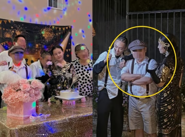 Lee Hi dự sinh nhật Dok2, còn xuất hiện ngay bên cạnh bố mẹ bạn trai trong buổi tiệc. Ảnh: Naver