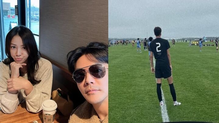 Không chỉ đẹp trai và giàu có, Ruk Hee còn rất giỏi thể thao, thể hiện tài năng nổi bật ở nhiều bộ môn thi đấu. Ảnh: X