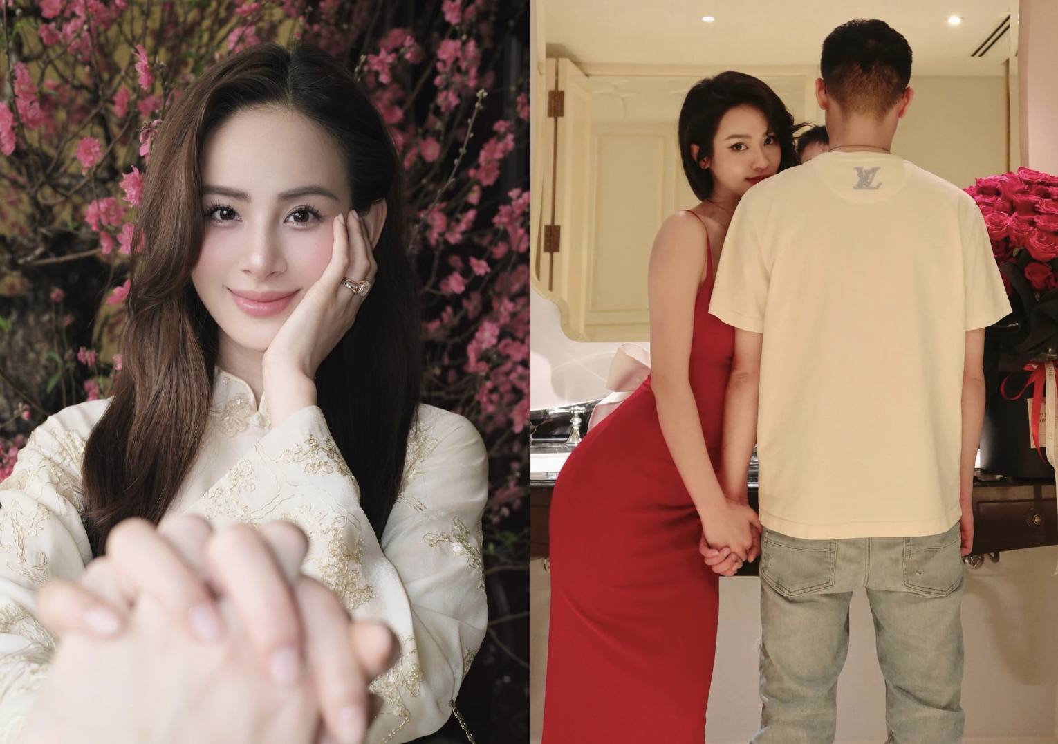 Chuyện nghề mẫu của Vũ Thuý Quỳnh và Hương Liên thời gian qua bị lấn át bởi chuyện cá nhân. Song đây vẫn là 2 nhan sắc từng rất sáng giá trên con đường thời trang của riêng mình (Ảnh IGNV).