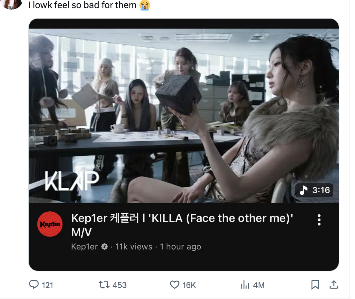 MXH đồng loạt bất bình trước tình cảnh flop của Kep1er