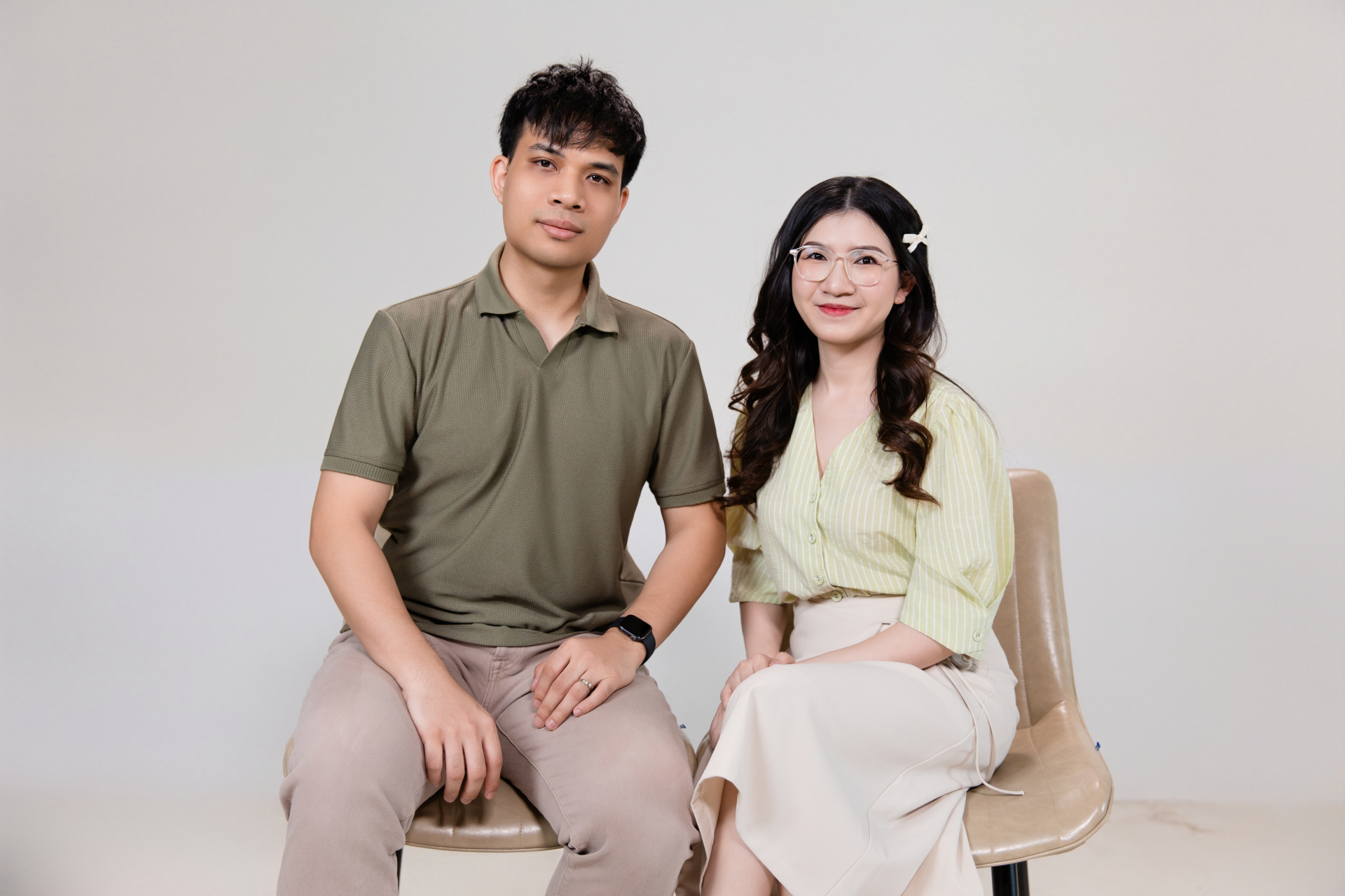 Nhật Linh - Đức Anh - chủ kênh Gia đình Hỏ Con.