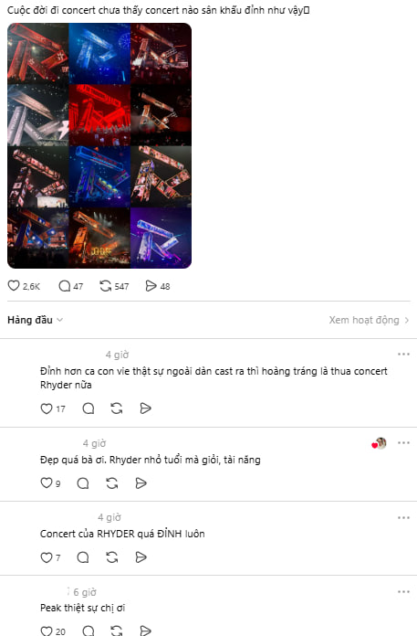 Không thể tin concert nghệ sĩ trẻ Việt đã đến mức độ này!