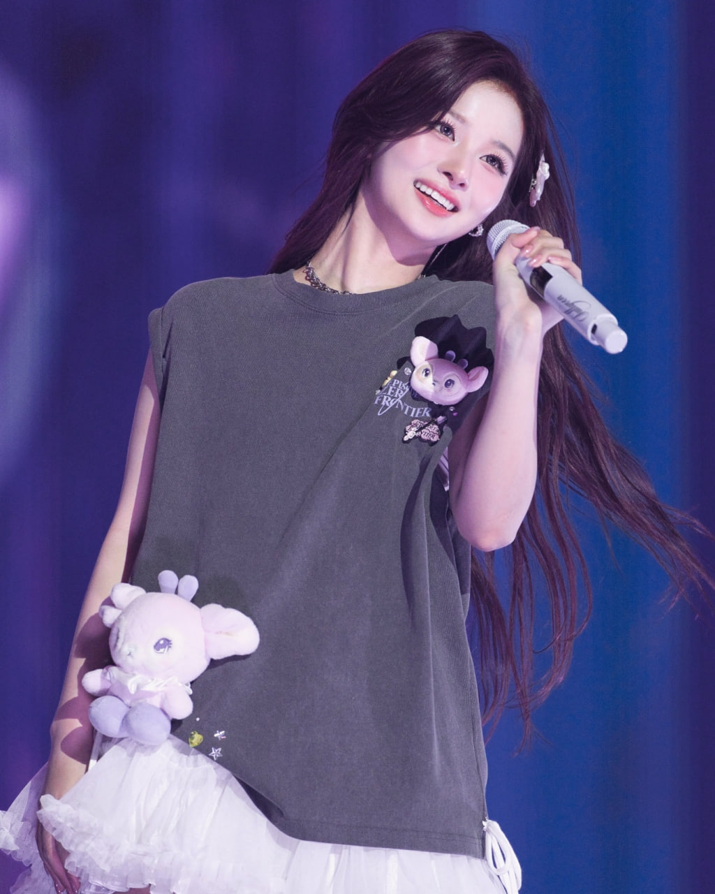 Giọng hát của Sullyoon cũng gây ấn tượng tốt với công chúng (Ảnh:X)