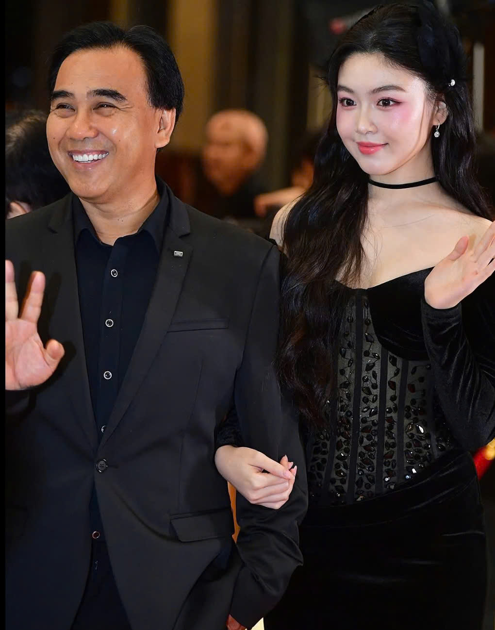   MC Quyền Linh nhắn gửi lời chúc tình cảm tới con gái Lọ Lem trong ngày sinh nhật. Ảnh: FBNV  