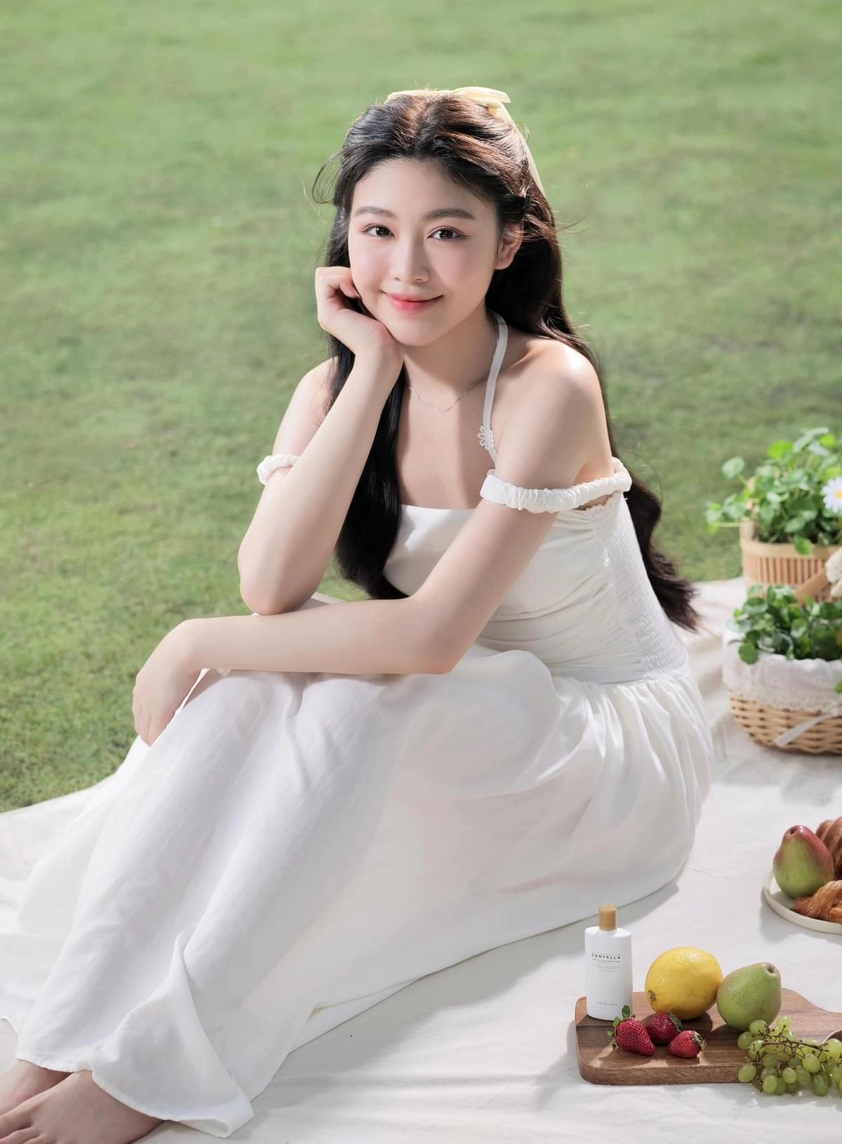   Con gái nhà Quyền Linh sở hữu ngoại hình sáng, chiều cao 1m73. Ảnh: FBNV  