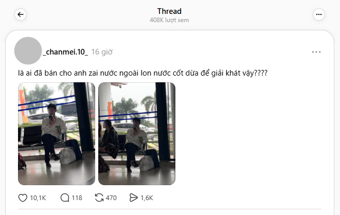 Bài đăng viral trên Threads và nhiều nền tảng khác (Ảnh chụp màn hình)