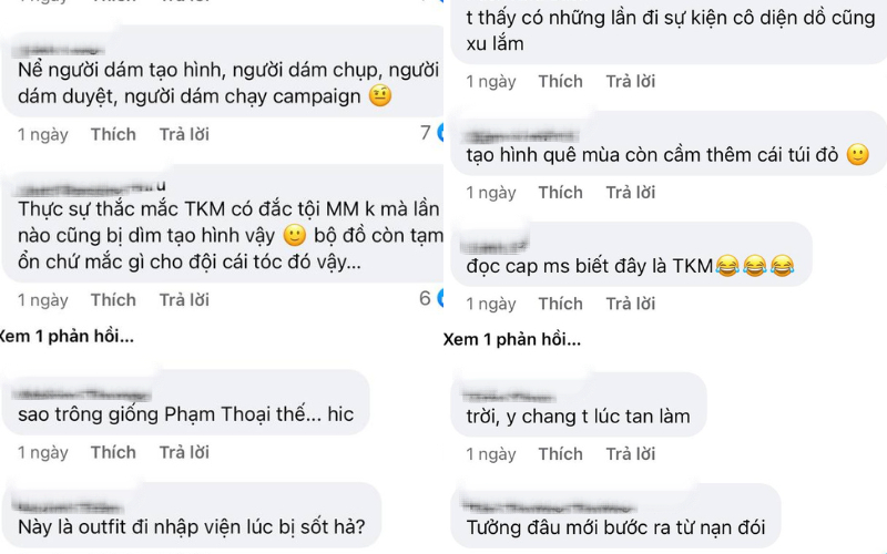 Netizen khó hiều về hình ảnh mới của Triệu Kim Mạch và Miu Miu.
