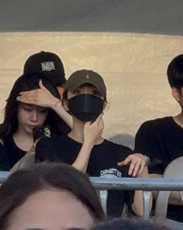 Shin Se Kyung lọt vào ống kính “team qua đường” khi tới xem concert của Jin. Ảnh: Koreaboo