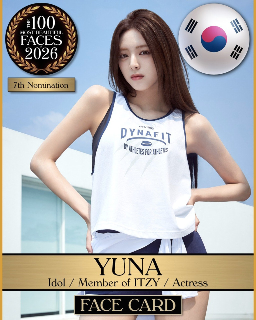 YUNA được đề cử top 100 gương mặt đẹp nhất thế giới (Ảnh: TC Candler)