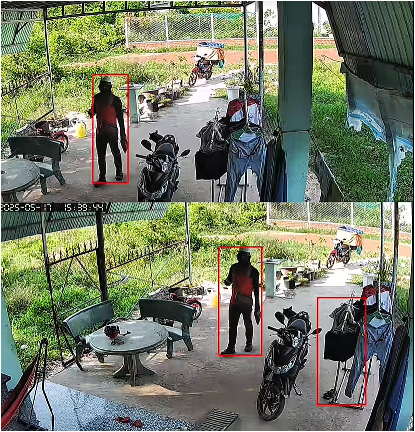 Nam shipper đi vào giao hàng, trong lúc chờ chủ nhà ra lấy hàng đã có những hành động gây chú ý.