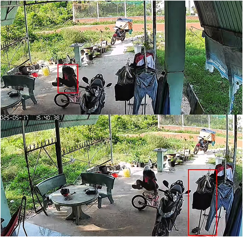 Ngã sõng soài giữa sân