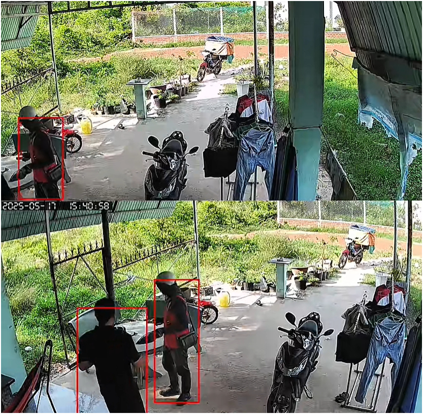 Và cái kết là chủ nhà ra lấy hàng.