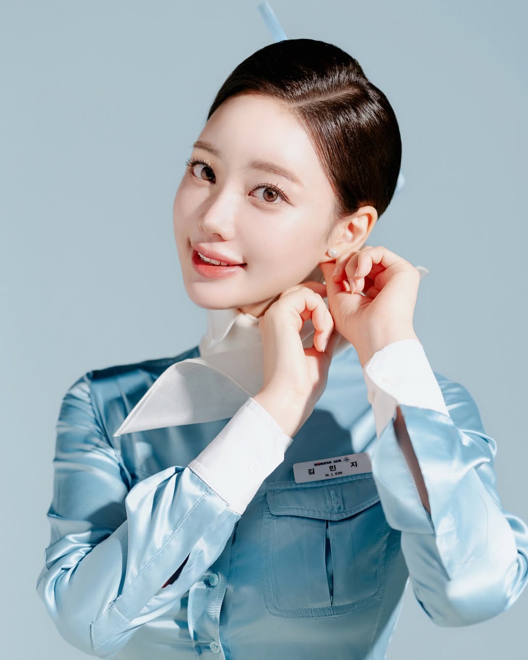 Nữ tiếp viên hàng không đẹp như