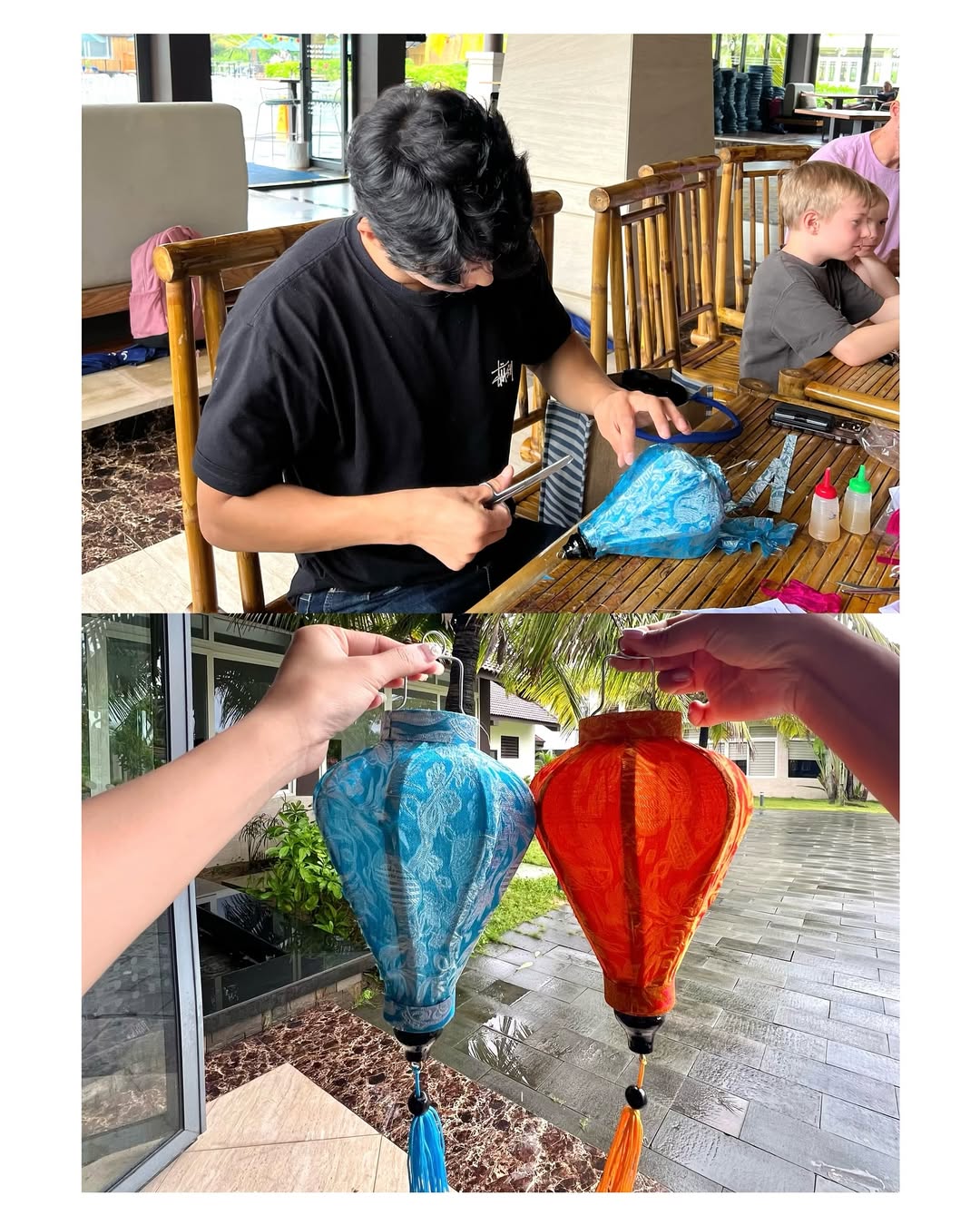 Cả hai chia sẻ nhiều trải nghiệm thú vị trong chuyến du lịch Việt Nam.