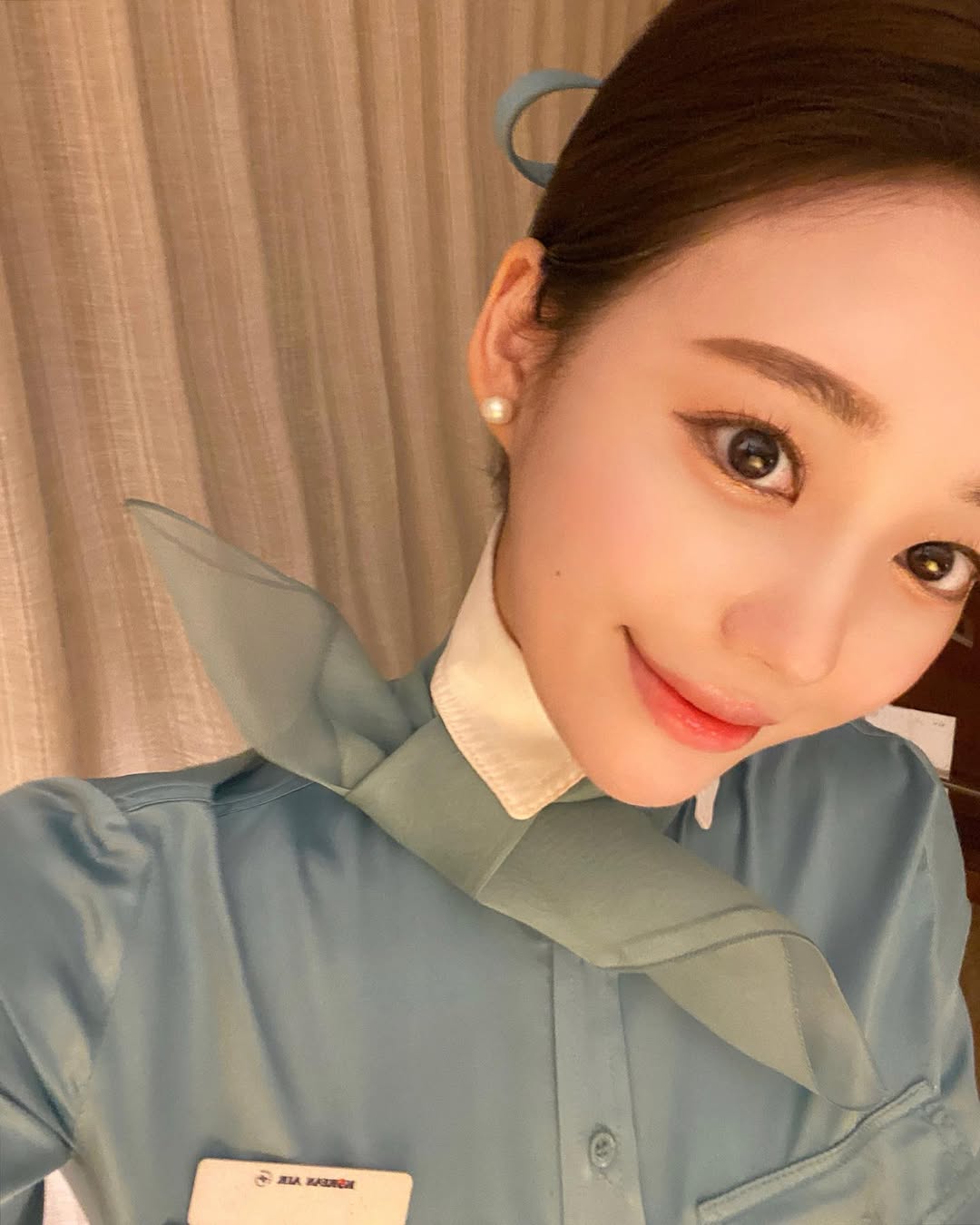 Nữ tiếp viên hàng không đẹp như