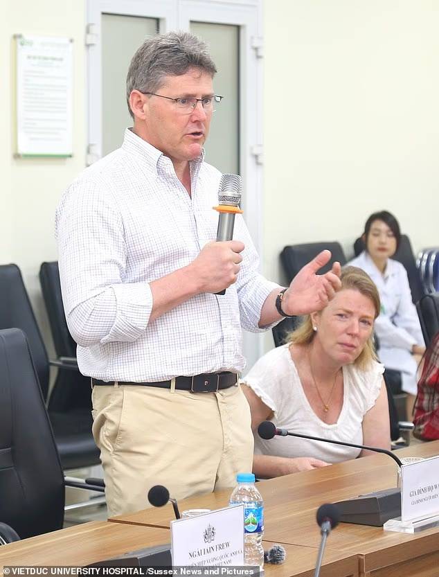 Cha mẹ của O.S.W đã đến Việt Nam và quyết định hiến tạng của con gái