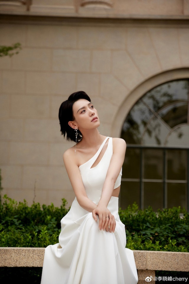 Lý Hiểu Phong là mẹ đơn thân, nuôi dạy con trai sau cuộc hôn nhân đổ vỡ với chồng doanh nhân. Ảnh: Sina.