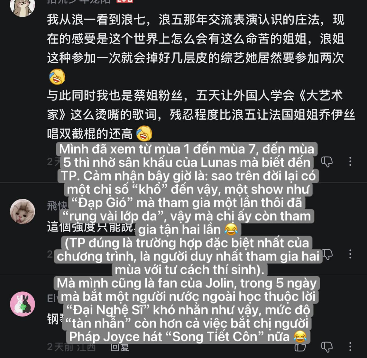 Hầu hết các ý kiến đều khâm phục tinh thần làm việc của đại diện Việt Nam 