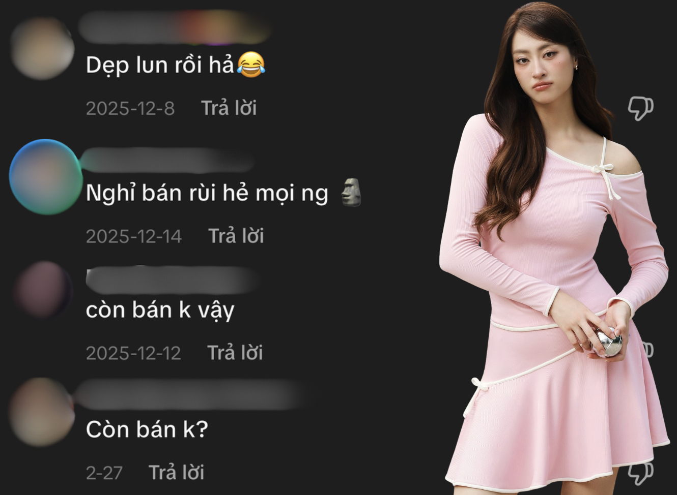 Hoạt đồng im ắng và hoàn toàn bỏ ngỏ nền tảng TikTok là lý do khiến Lumie Concepts của Lương Thuỳ Linh bị nhầm tưởng đã đóng cửa.