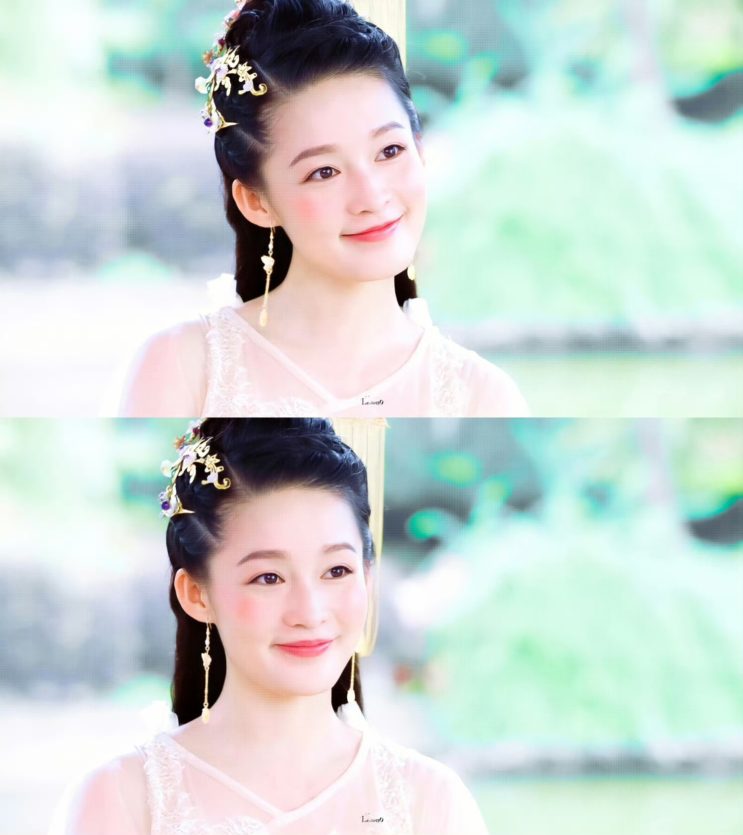 Giai đoạn đầu, ai cũng yêu mến nét phúc hậu đễ thương của cô